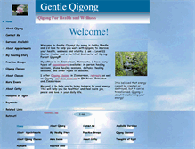 Tablet Screenshot of gentleqigong.com